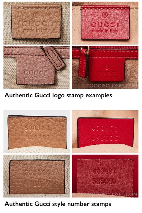 authentic gucci bag tags.